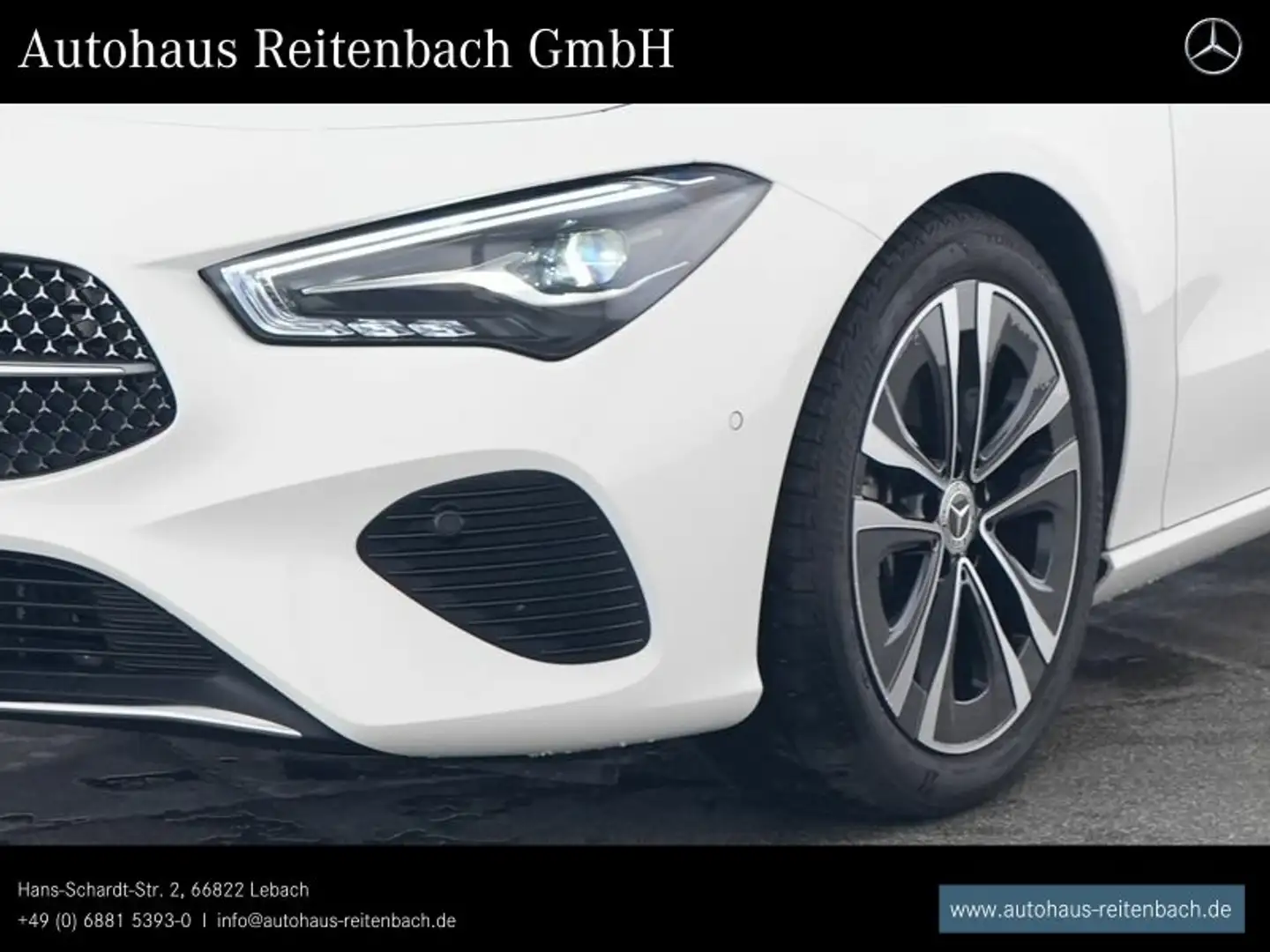Mercedes-Benz CLA 180 CLA180 COUPE PROGRESSIVE TOTW+360+LED+LENKRADHZG Blanco - 2