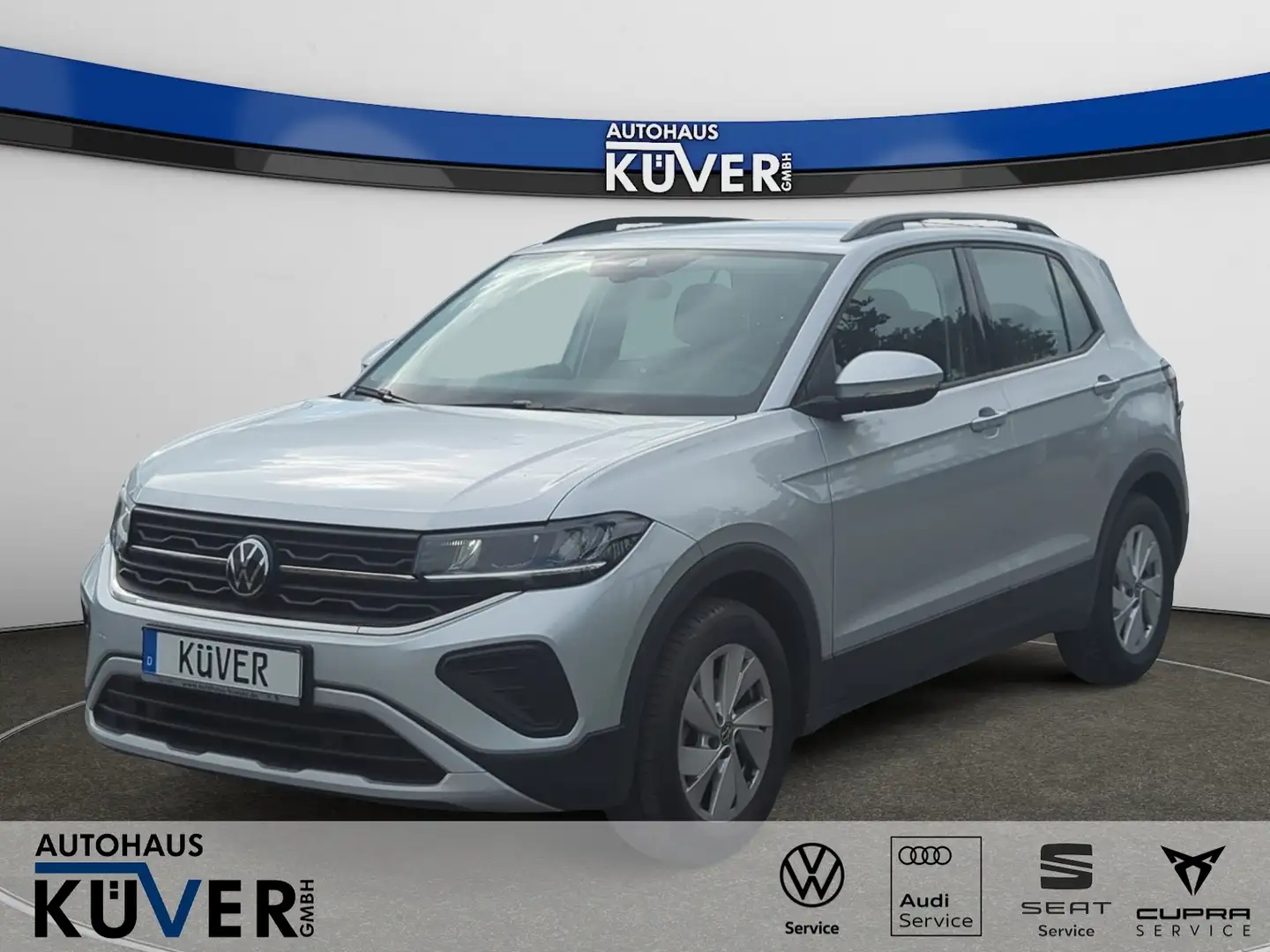 Volkswagen T-Cross Life 1,0 TSI ACC+Shzg.+LED+Einparkh.+16´´ Silber - 1