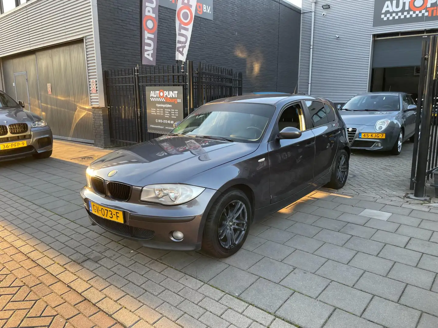 BMW 116 1-serie 116i Executive Airco NAP APK 1 jaar Grau - 1