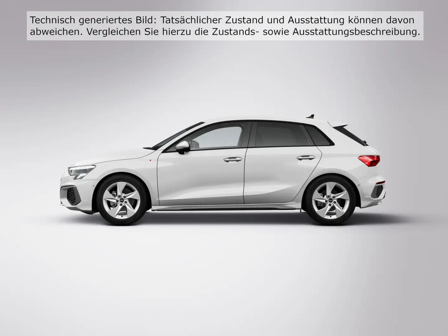 Audi A3 30 TFSI S line*LED*Virtual*Navi+* Weiß - 2