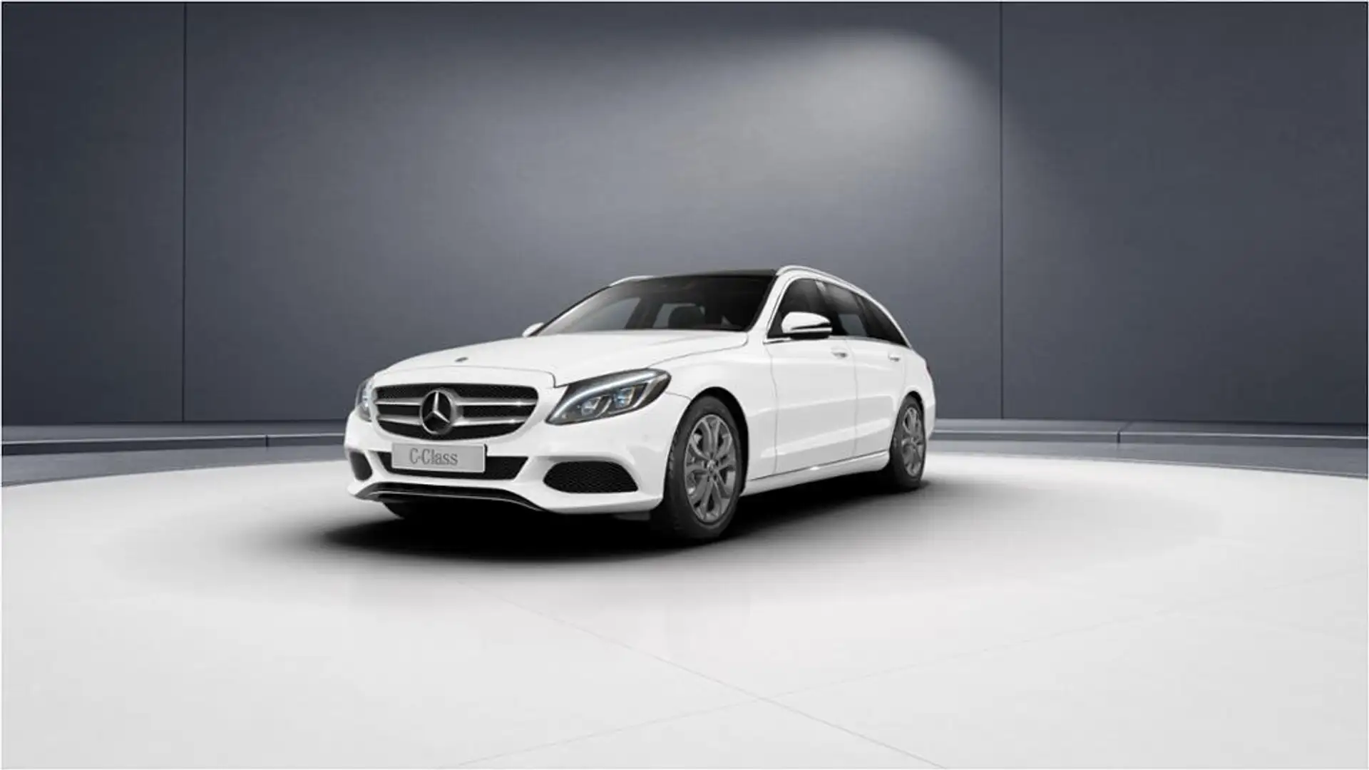 Mercedes-Benz C 200 4M T Avantgarde/MULTIBEAM/AHK/Pano-D/Totw Weiß - 1