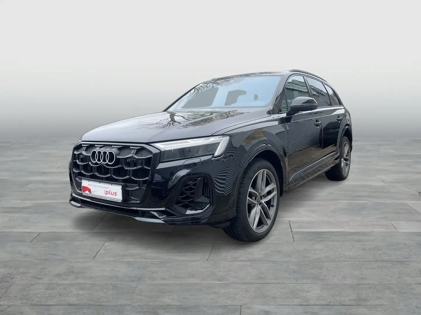 Audi Q7 55 TFSIe Q 2x S LINE LM21 HuD ALLRDL BuO AHK Schwarz - 2