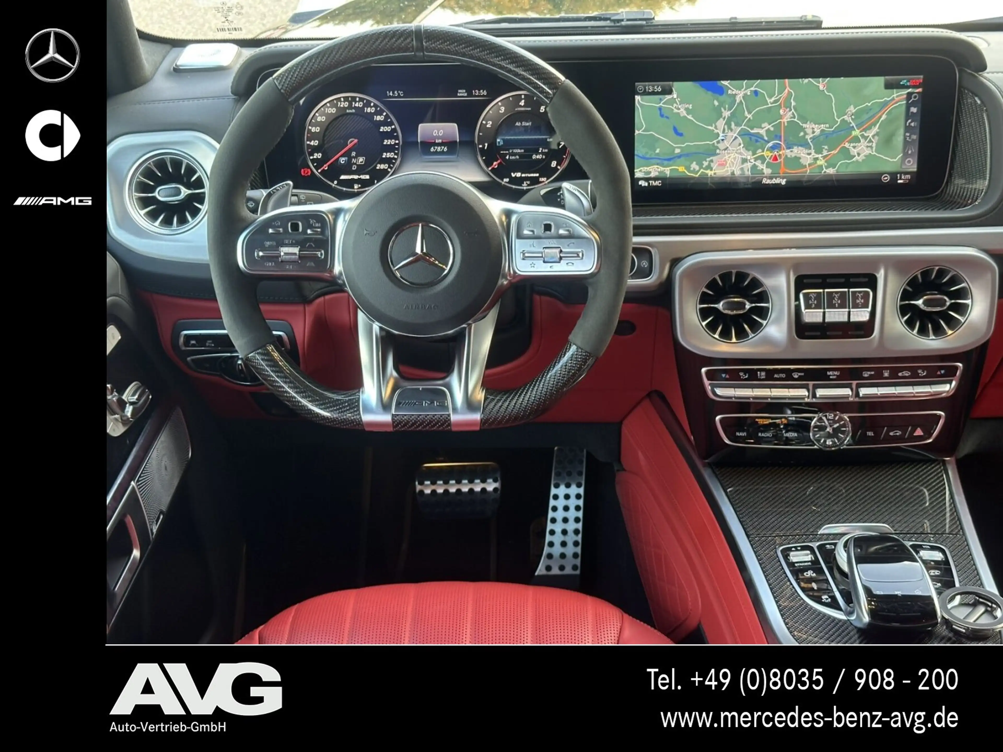 Mercedes-Benz G 63 AMG Mercedes-AMG G 63 Standh Multibeam 360 Burmester — photo 14