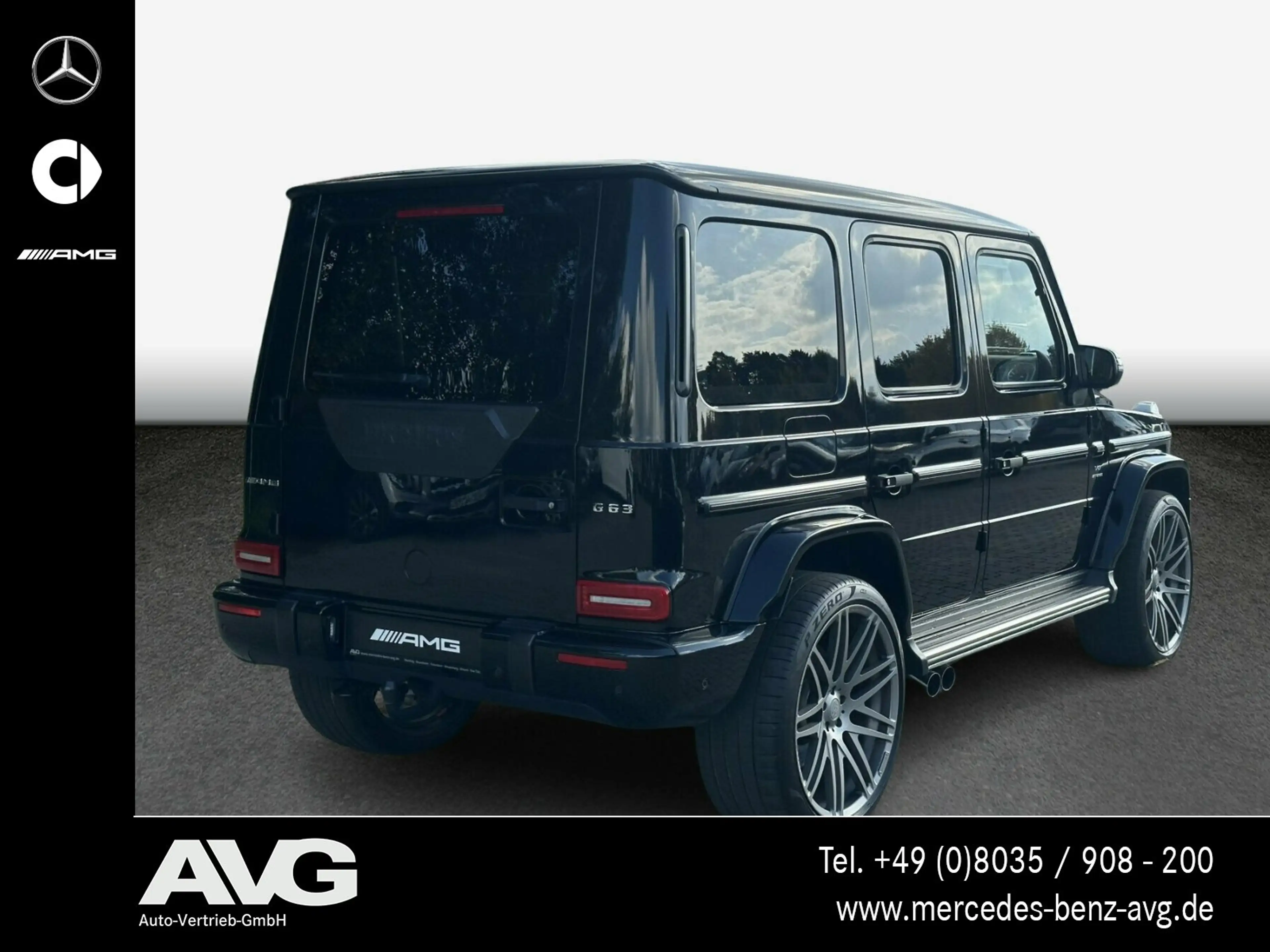 Mercedes-Benz G 63 AMG Mercedes-AMG G 63 Standh Multibeam 360 Burmester — photo 4