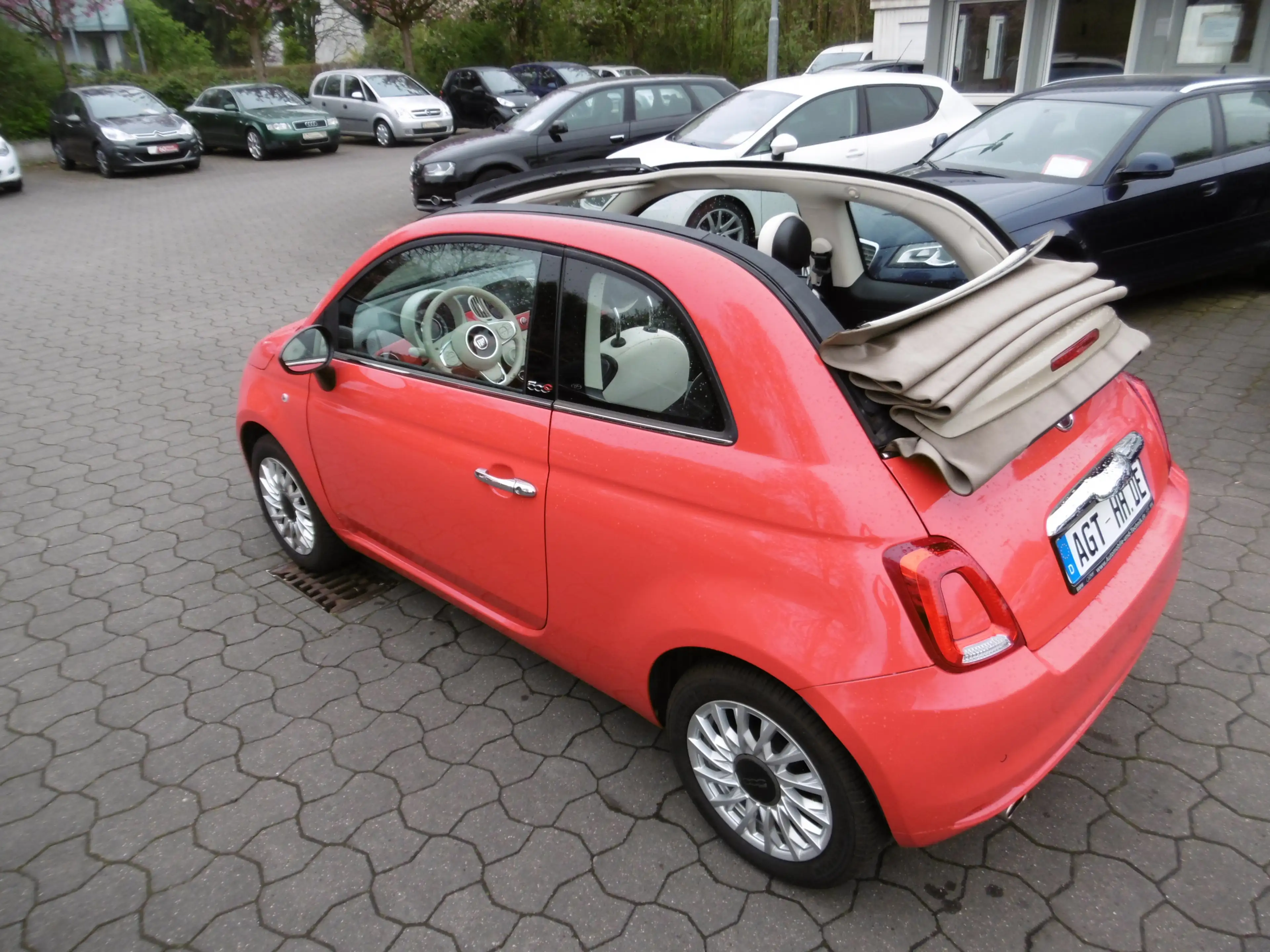 Fiat 500C 1.2 Lounge Klima Allwetter Tempo.,PDC — photo 11