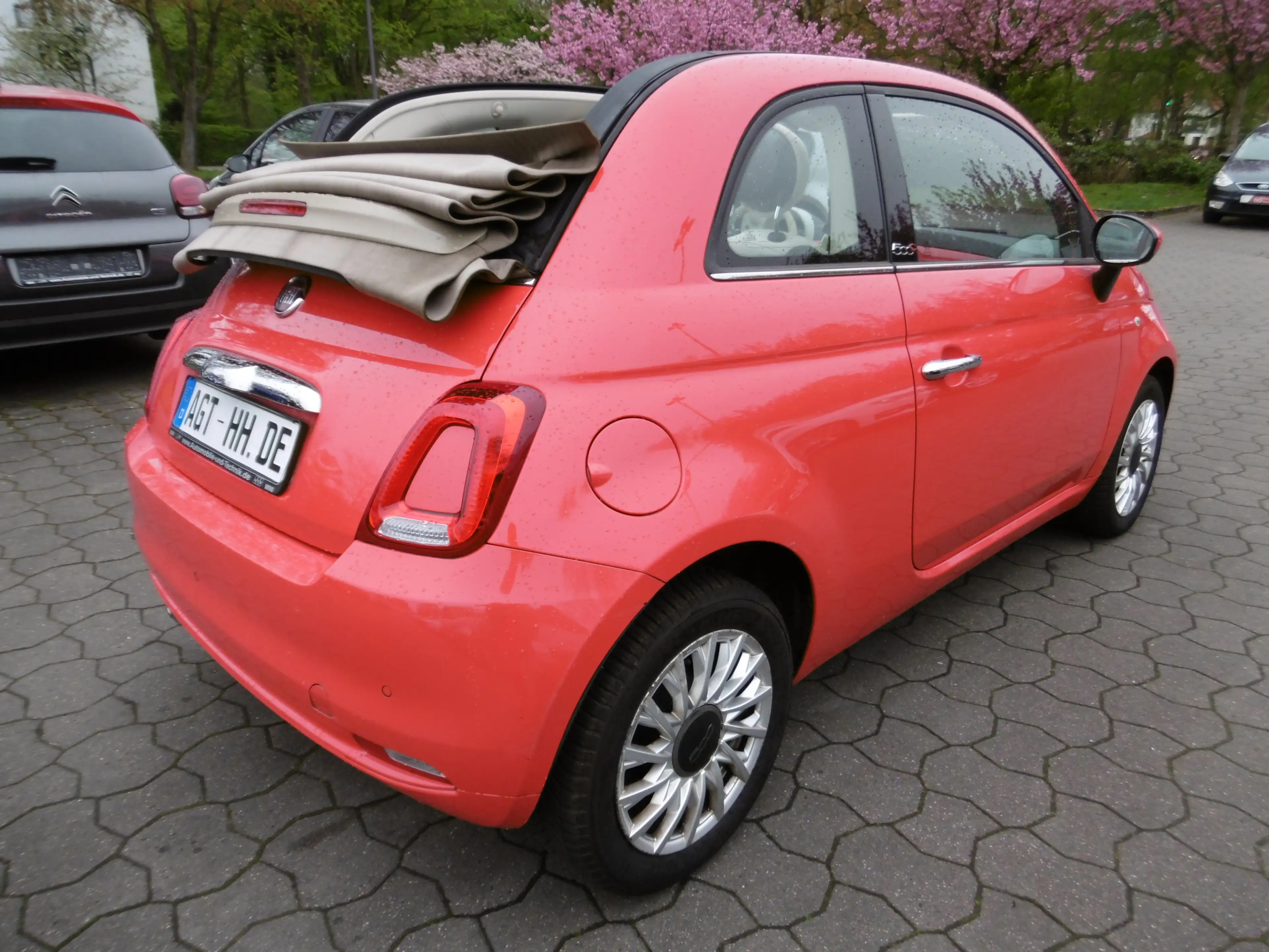 Fiat 500C 1.2 Lounge Klima Allwetter Tempo.,PDC — photo 2