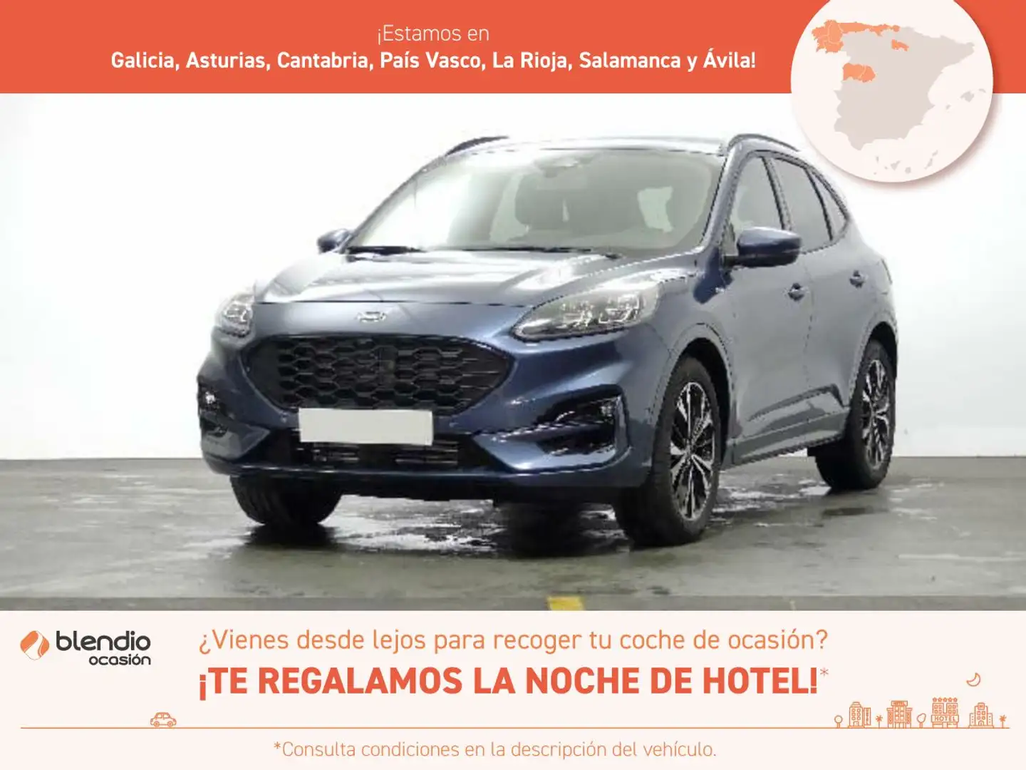 Ford Kuga 1.5 EcoBoost ST-Line X FWD 150 Modrá - 1