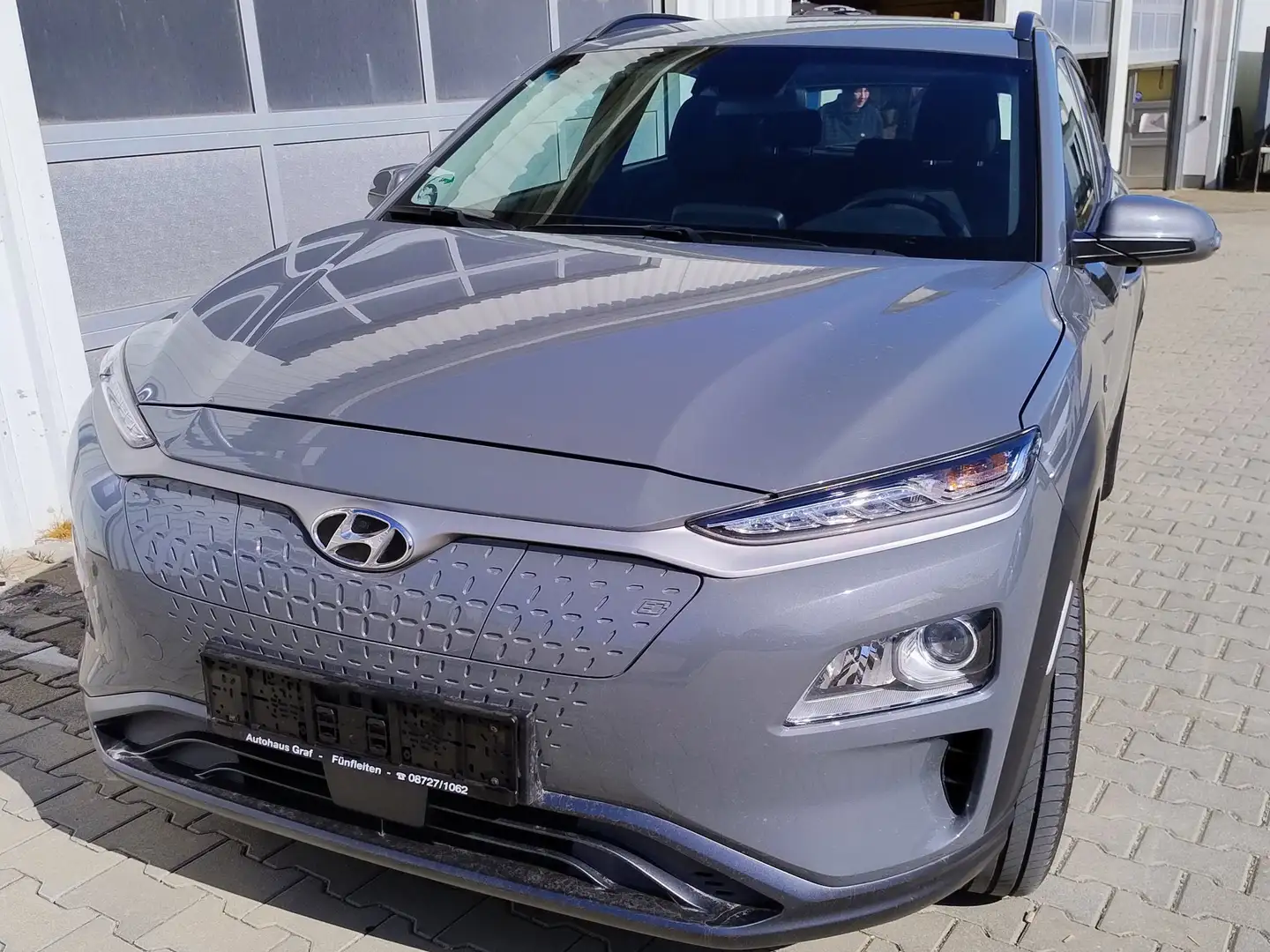Hyundai KONA Basis Elektro 2WD Grigio - 1