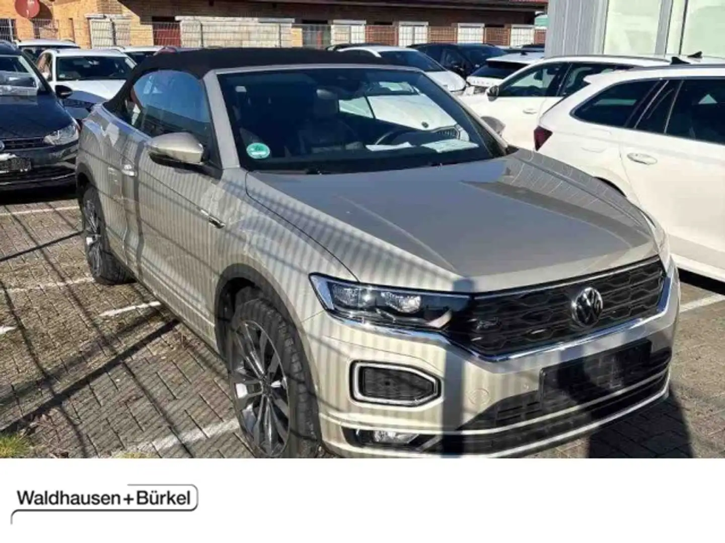 Volkswagen T-Roc Cabriolet 1.5 TSI DSG R-Line Klima Leder Silber - 1