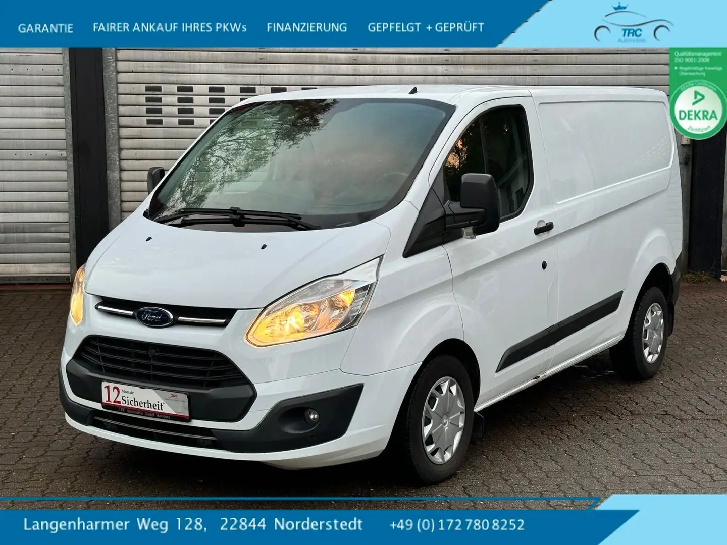 Ford Transit Custom Kasten 270 L1 Trend Weiß - 1