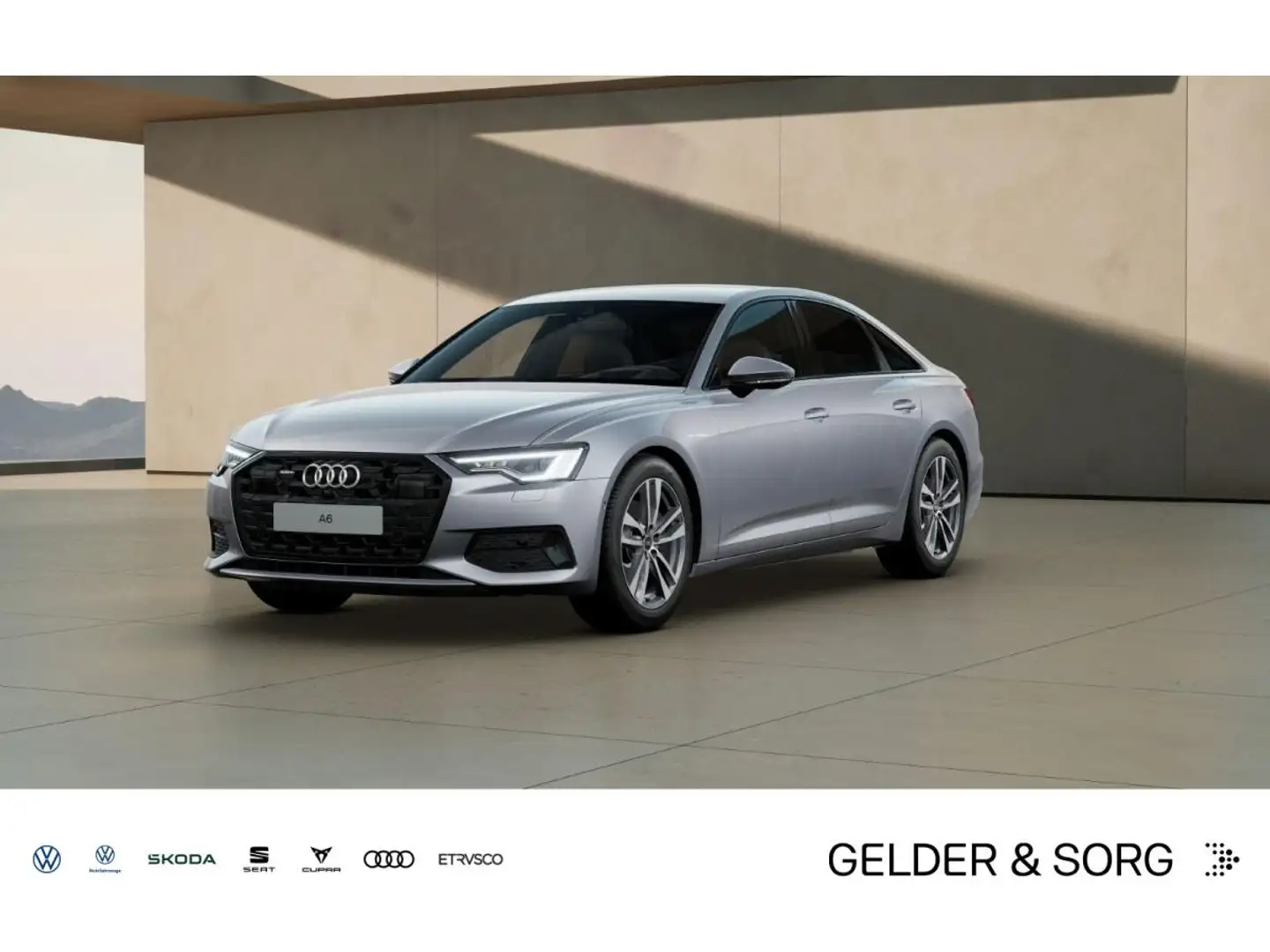 Audi A6 Limousine 45 TFSI qu. Matrix*360*Sound*HuD Silber - 1