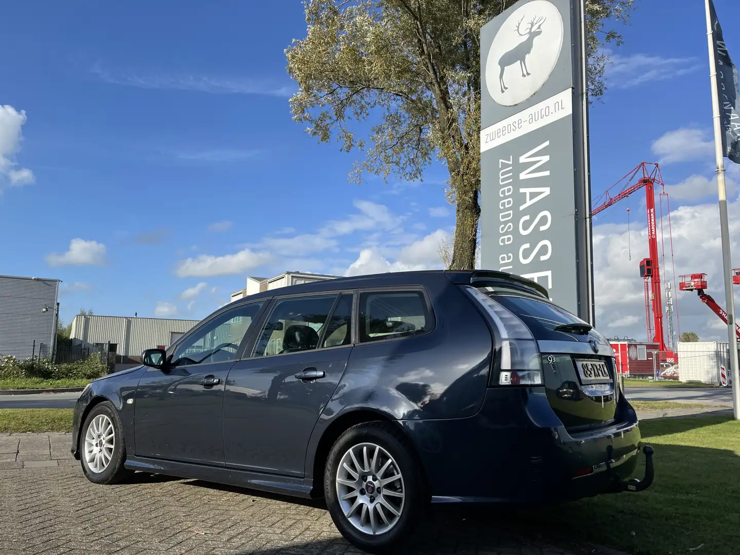 Saab 9-3 Sport Estate 1.8t 150pk Intro Edition Automaat | T Blauw - 2