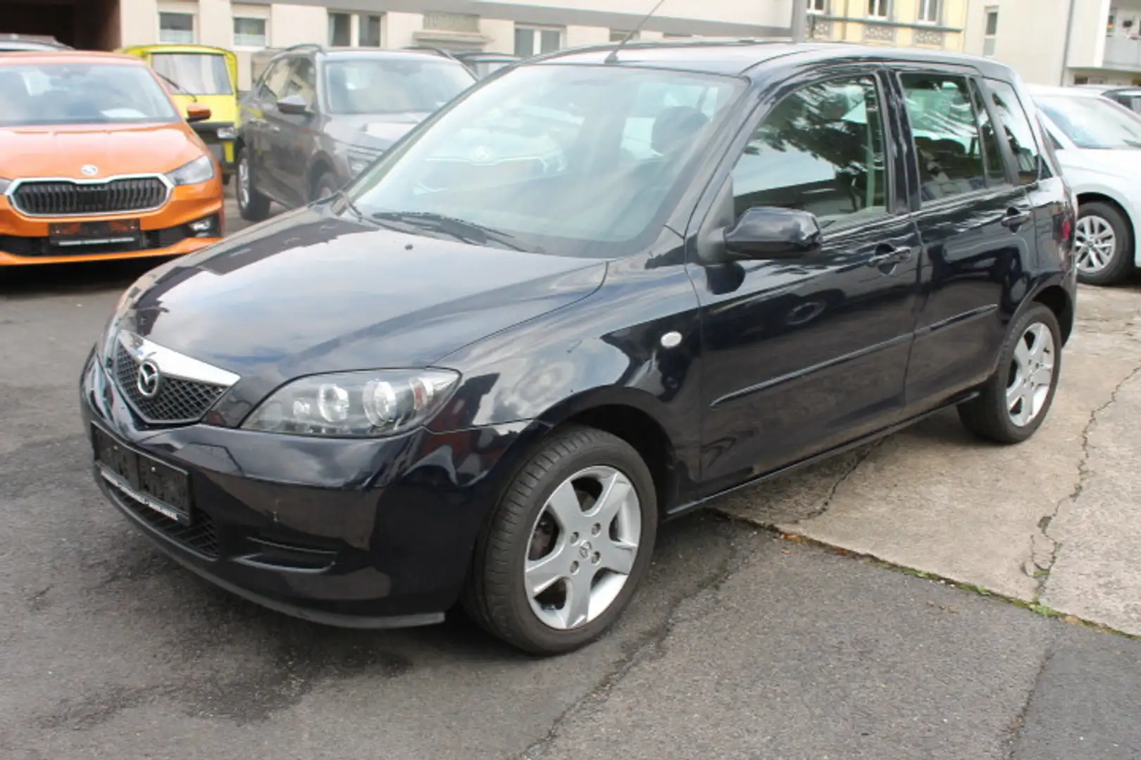 Mazda 2 Klima 1.Hand gepflegt Neuer Zahnriemen Blau - 1