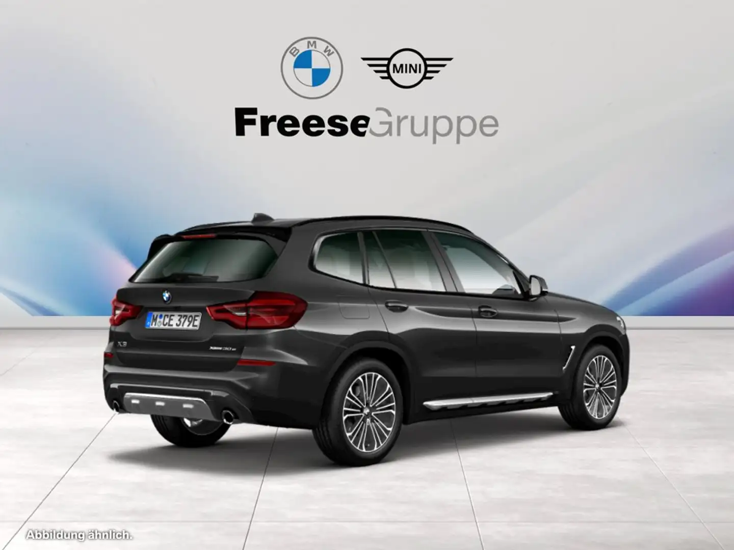 BMW X3 xDrive30e 360° HEAD-UP PANO RFK HIFI LORDOSE Grau - 2