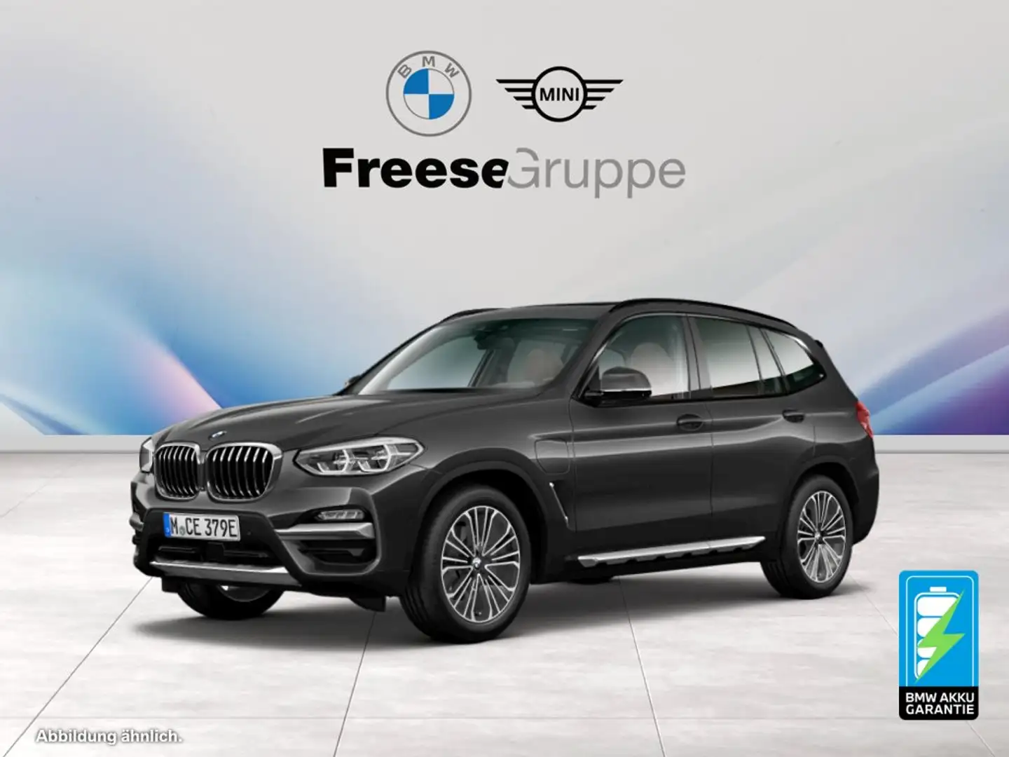 BMW X3 xDrive30e 360° HEAD-UP PANO RFK HIFI LORDOSE Grau - 1