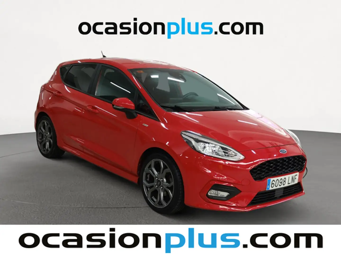 Ford Fiesta 1.0 EcoBoost S/S ST Line 95 Rojo - 2