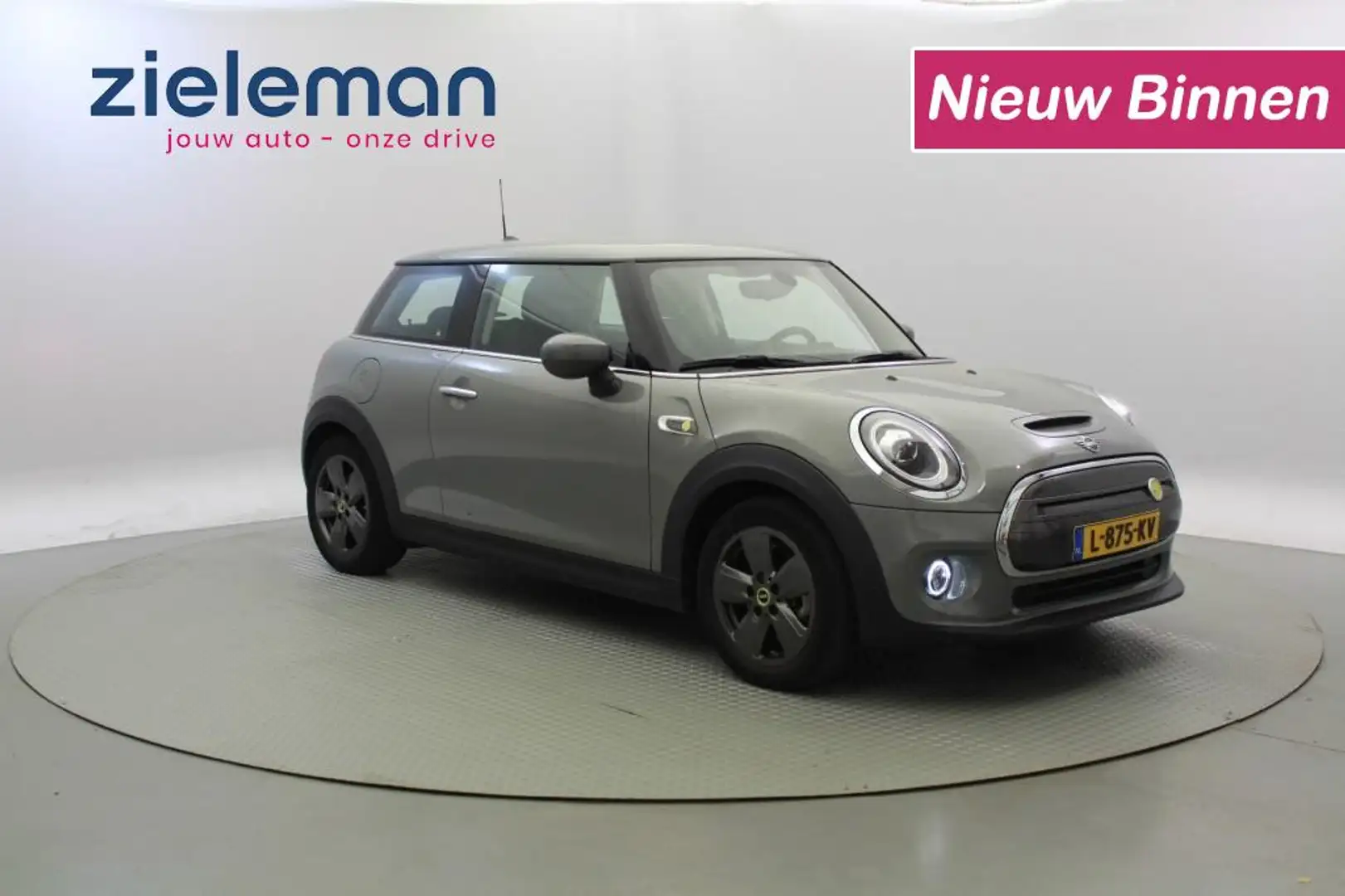 MINI Cooper Electric Charged 33 KWH - Navi, Clima, Cruise Grijs - 1