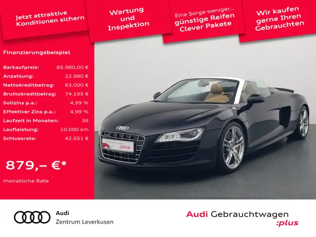 Audi R8 Spyder 5.2 quattro R TRON KERAMIK NAVI LED