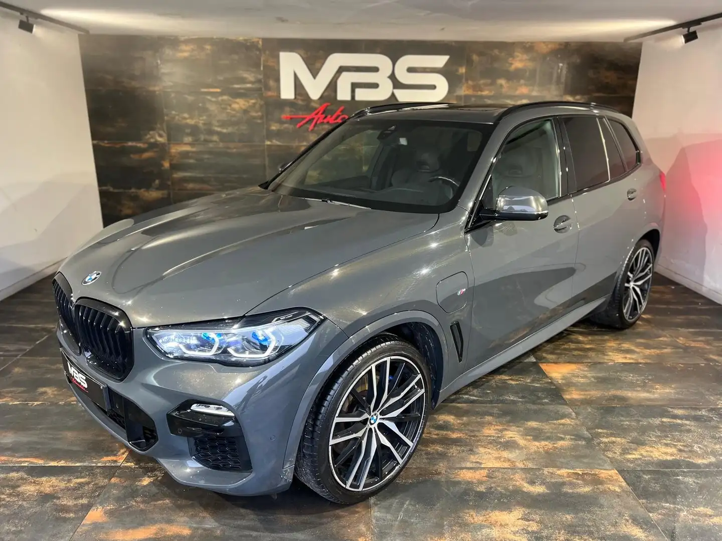 BMW X5 *TVA *PACK M *PANO *CAMERA 360 *CARBON *FEUX LASER Gris - 2