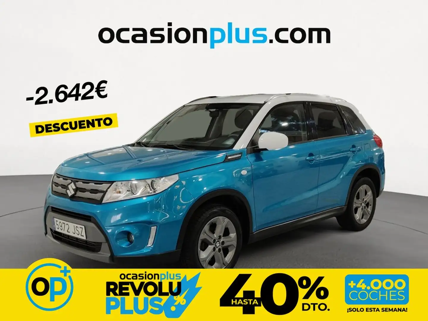 Suzuki Vitara 1.6DDiS GLE Azul - 1
