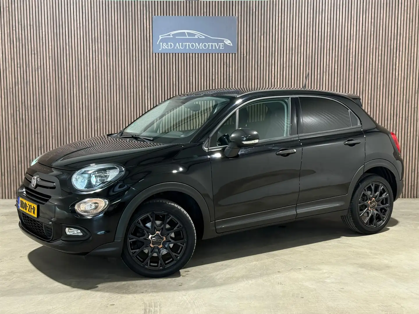 Fiat 500X 1.4 Turbo MultiAir Business Zwart - 1