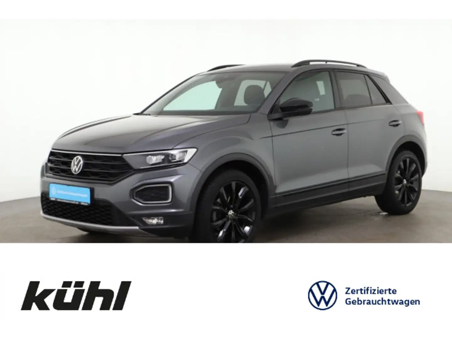 Volkswagen T-Roc 1.5 TSI Sport LED/ACC/Kamera/Navi/AHK Grau - 1