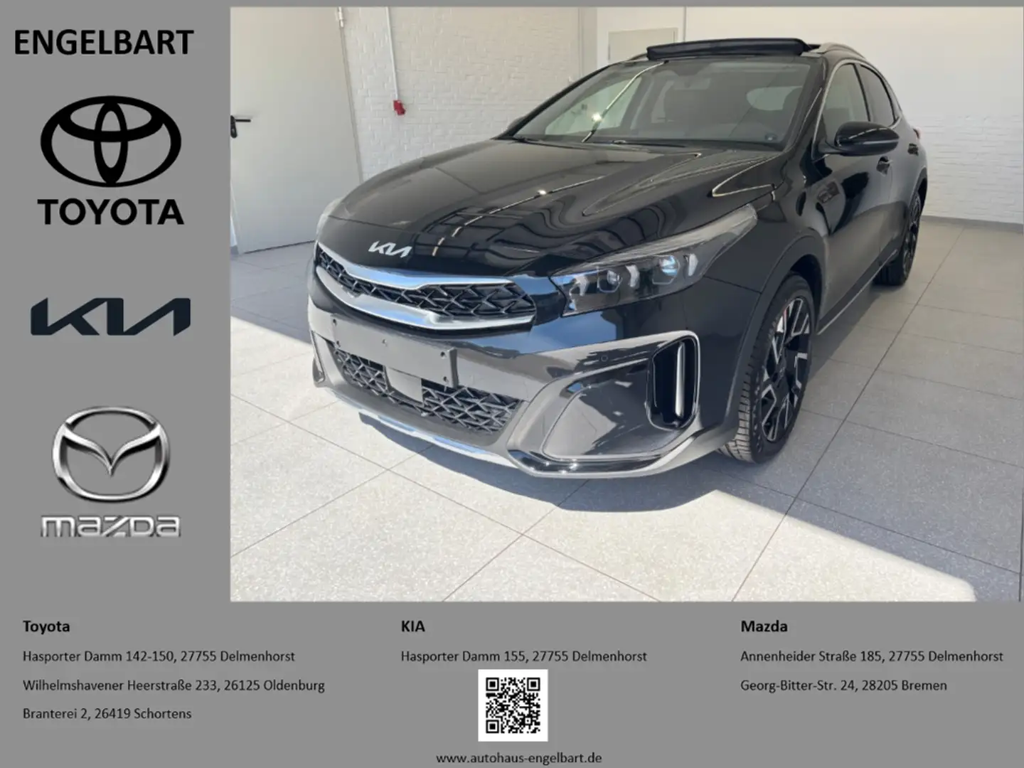Kia XCeed Platinum Edition 1.5T Glasdach Schwarz - 1