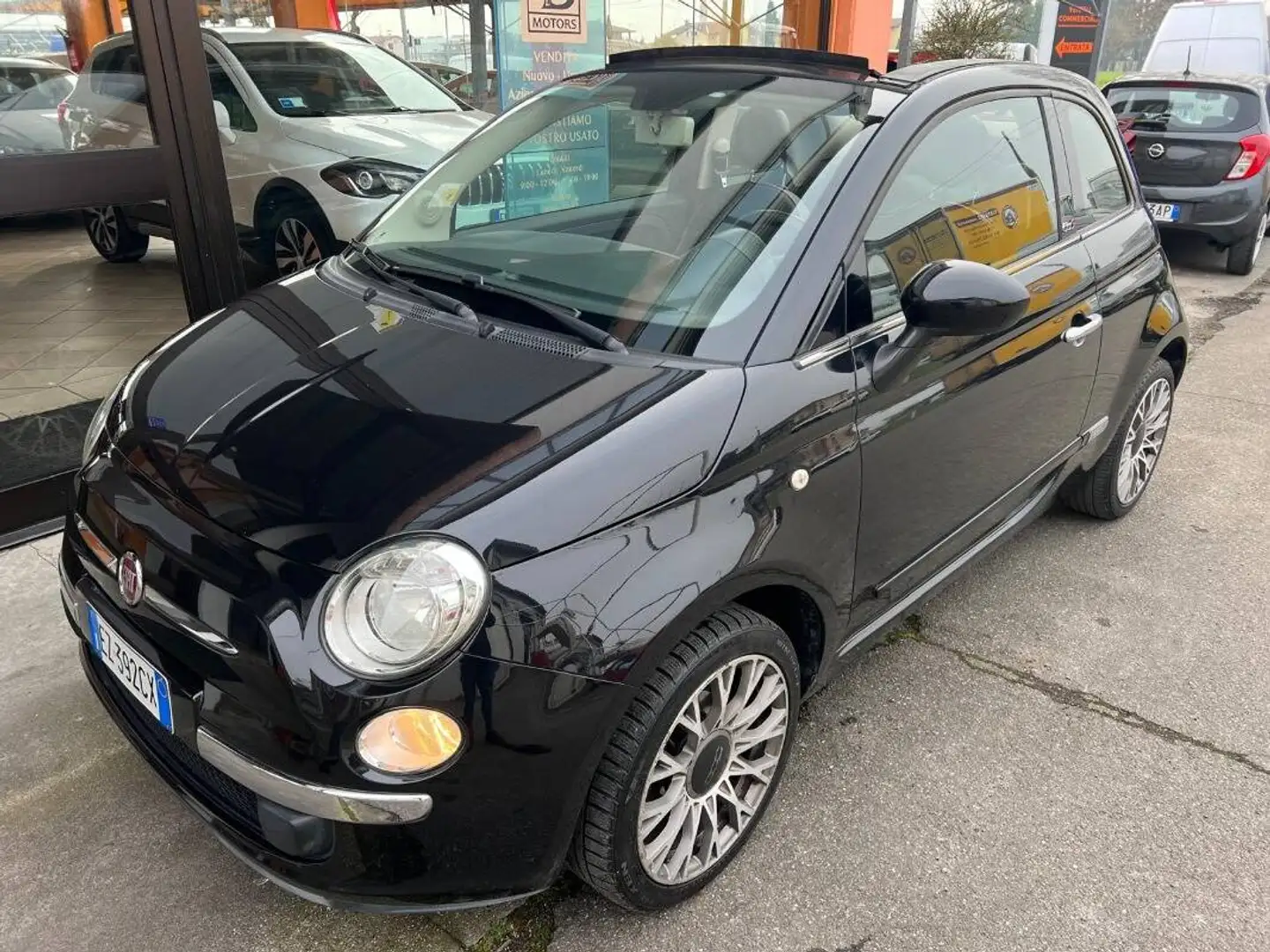 Fiat 500C 1.2 Lounge 69cv my14 Negro - 1