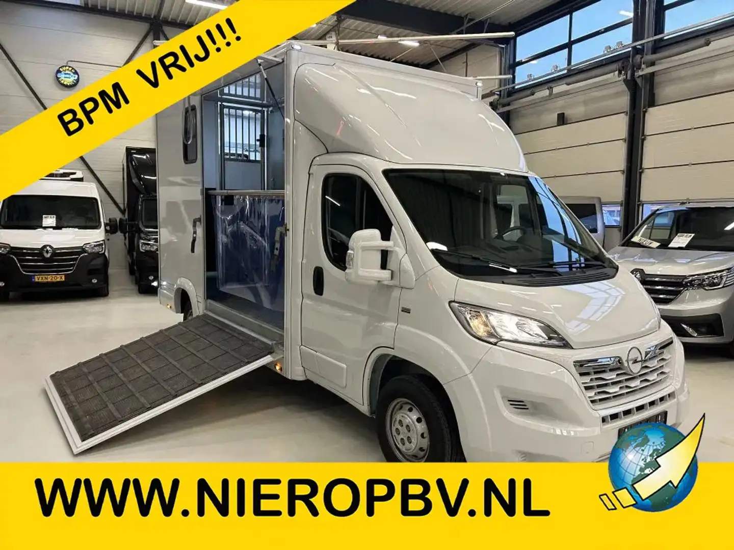 Opel Paardenwagen/Veewagen Hengsten Uitvoering Airco Cr Alb - 1