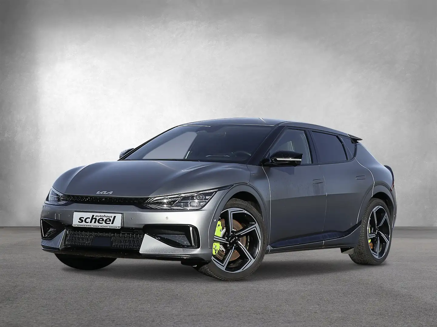 Kia EV6 Elektro 77 GT 585PS ACC/HUD/Kam./KeyLess/Klim Gris - 2