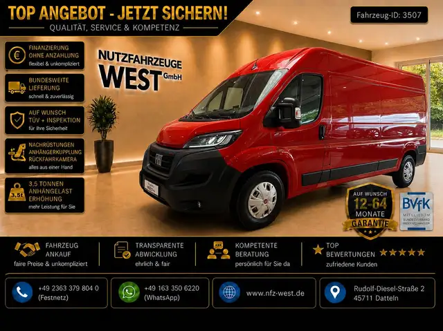 Fiat Ducato 2,2HDI Hoch+Lang*L2 H2*AutomatiK*Garantie