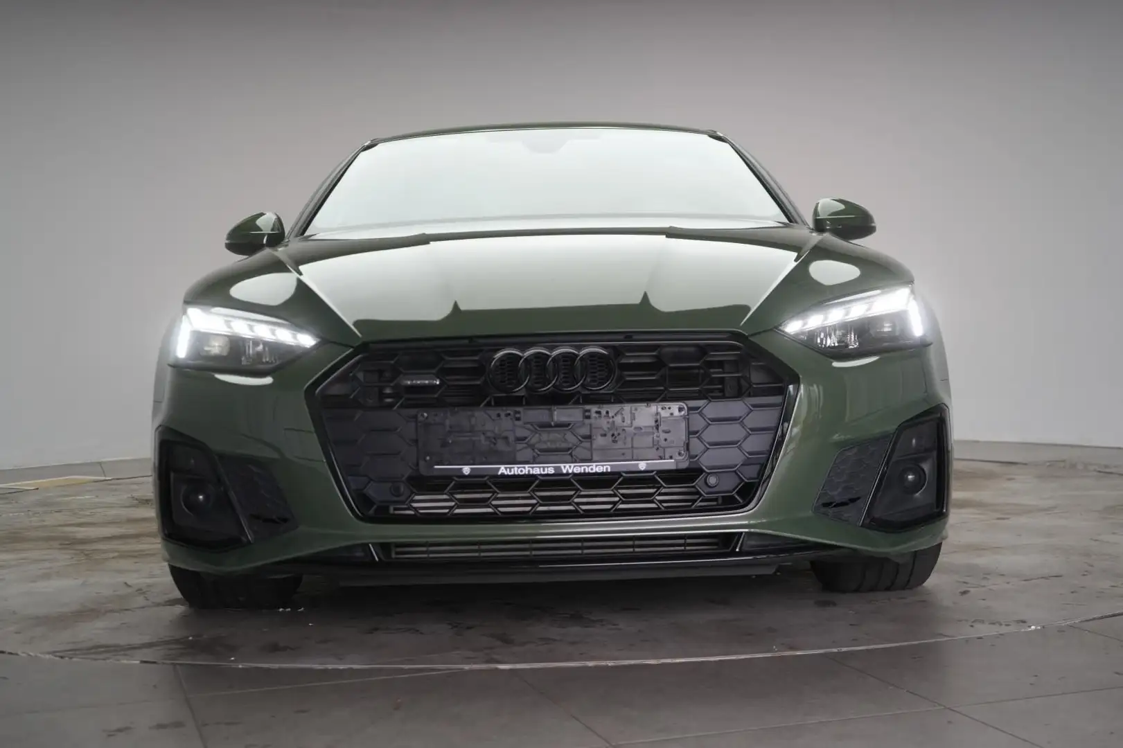 Audi A5 45 TFSI quattro S tronic S line Leder/Temp/Ka Grün - 2