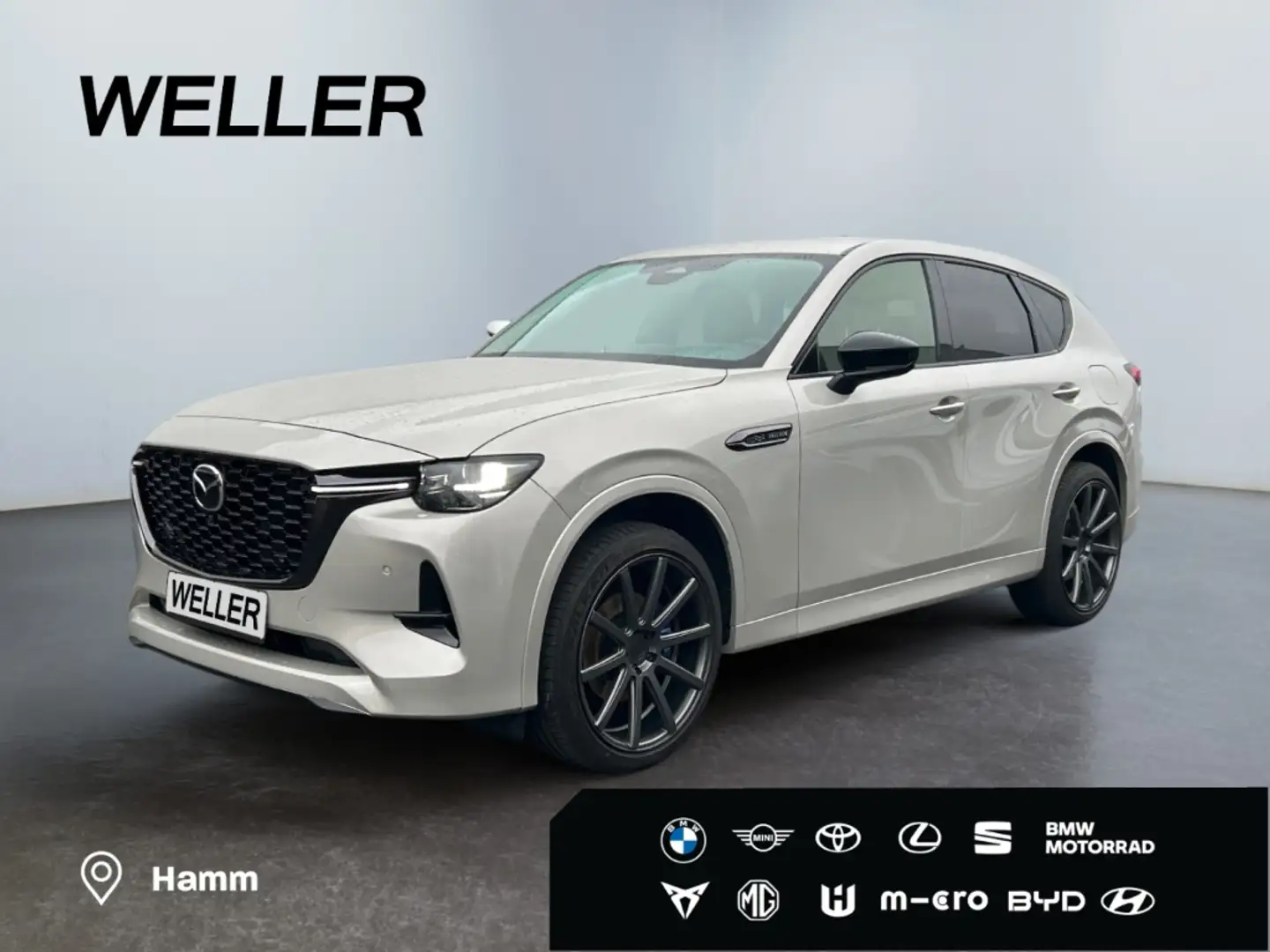 Mazda CX-60 e-SKYACTIV-D 200 M HYBR HOMURA *Matrix*360* Grau - 1