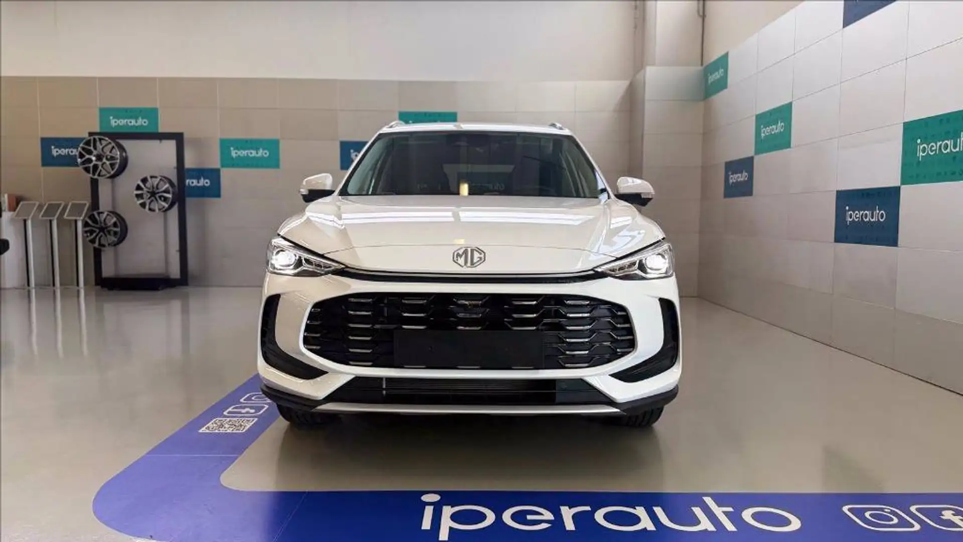 MG ZS 1.5 hybrid+ Luxury auto Bianco - 2