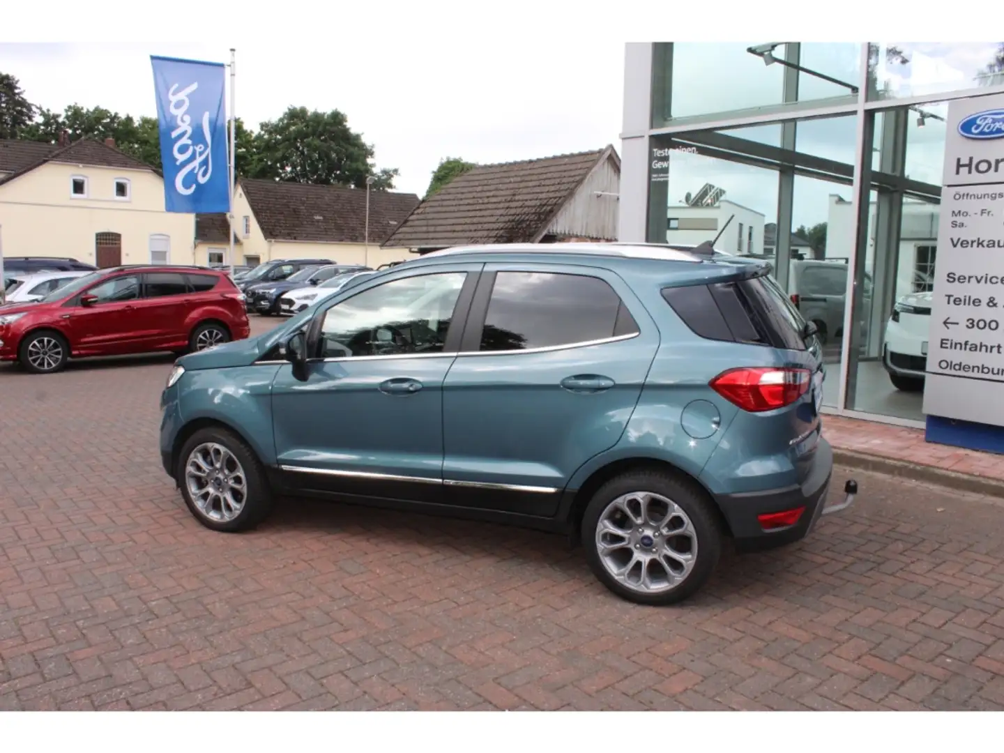 Ford EcoSport TITANIUM X AUTOMATIK, SSD, XENON, NAVI, PDC, RFK, Blauw - 2