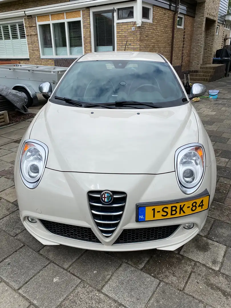 Alfa Romeo MiTo MiTo 0.9 TwinAir Distinct sportivo eco / leer Білий - 1