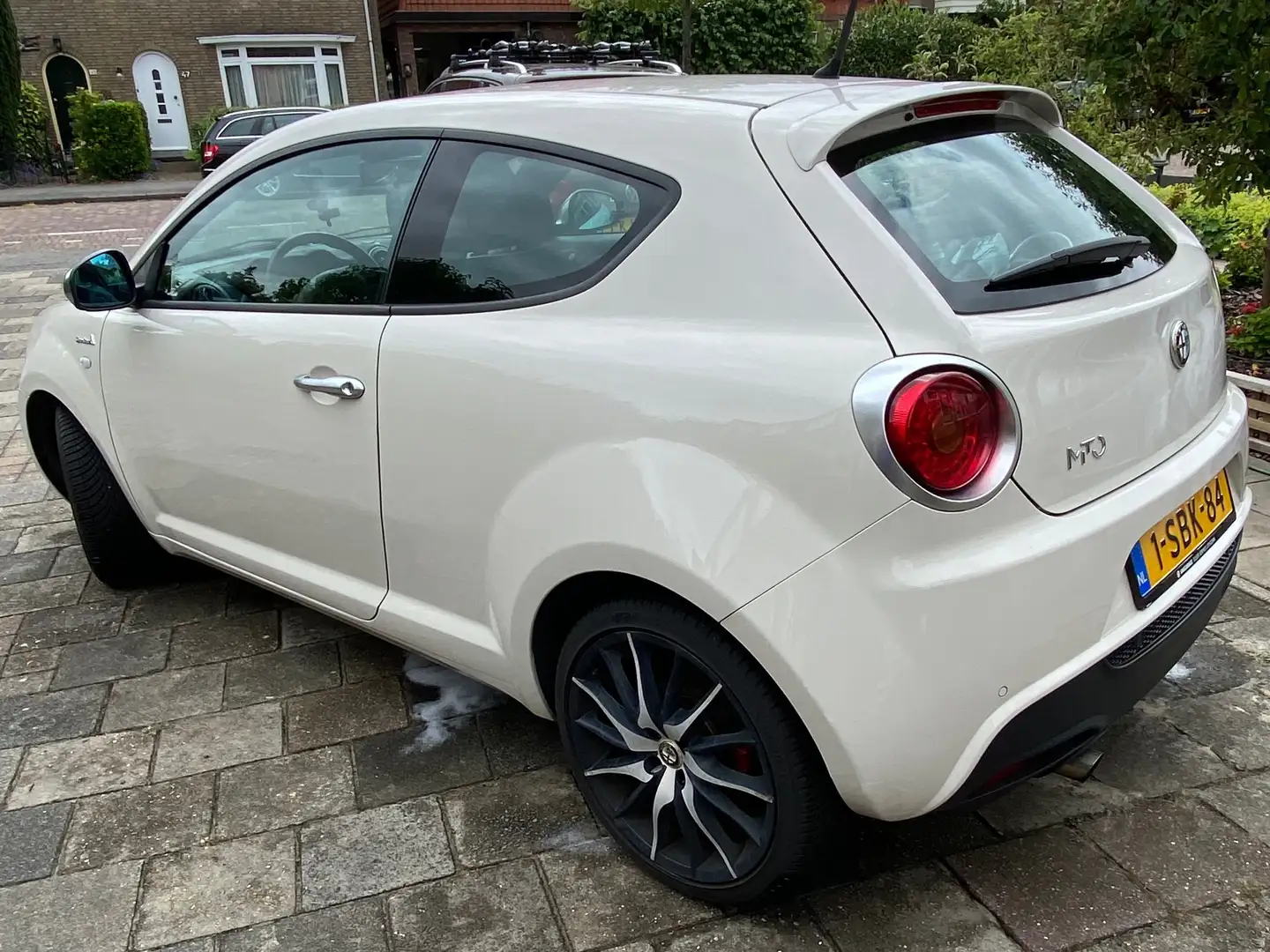 Alfa Romeo MiTo MiTo 0.9 TwinAir Distinct sportivo eco / leer Білий - 2