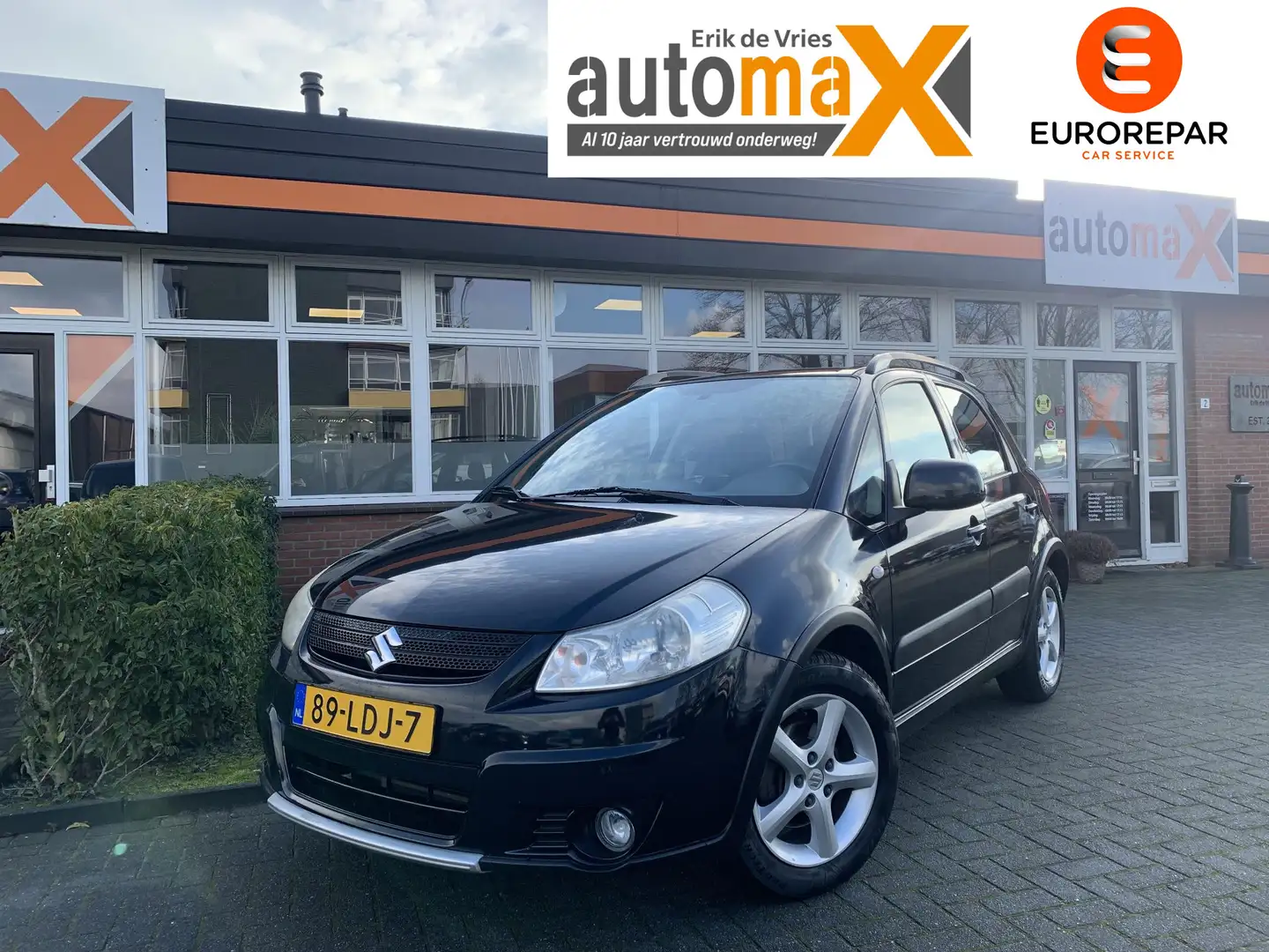 Suzuki SX4 1.6 Comfort |Airco!|Trekhaak!|Goed Onderhouden!| Noir - 1