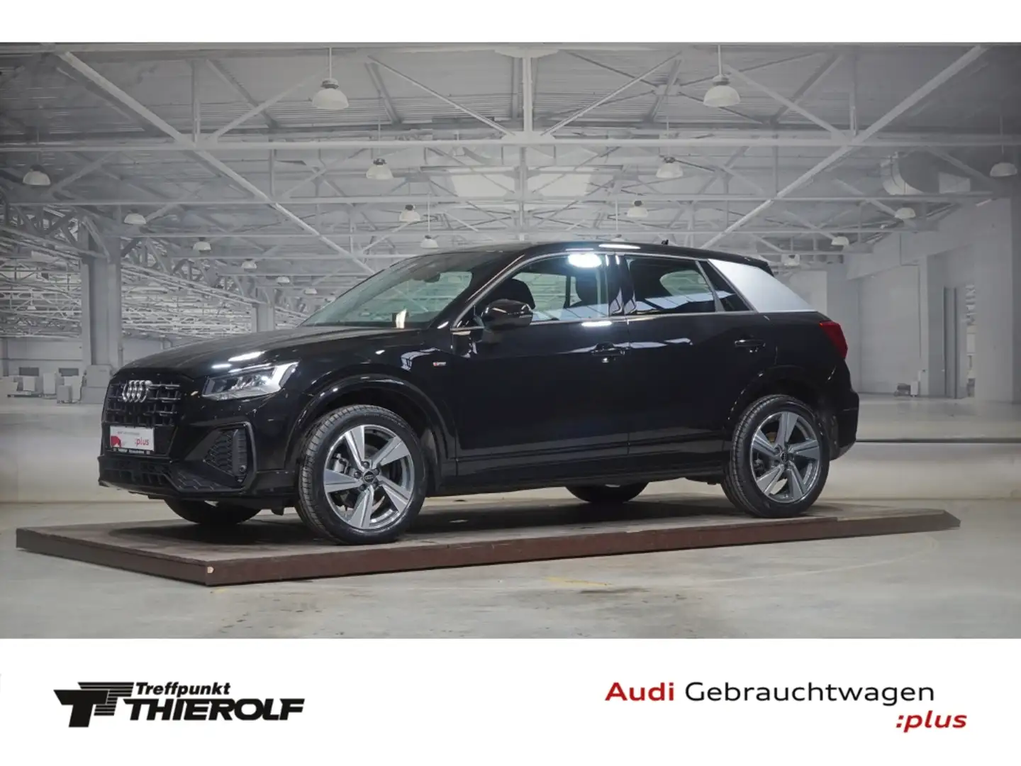 Audi Q2 40 TFSI quattro S line MMI NAVI LED ACC KAMERA Noir - 1