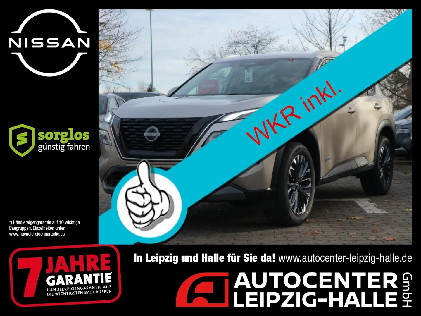 Nissan X-Trail N-CONNECTA 1.5 VC-T e-POWER WKR inkl. Silber - 1