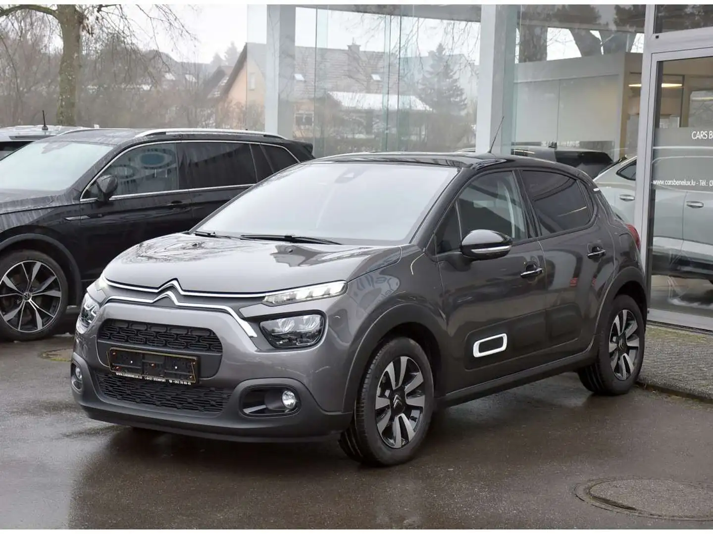 Citroen C3 1.2 PureTech Max 110 GPS LANE CAM KEYLESS 1MAIN Gris - 2