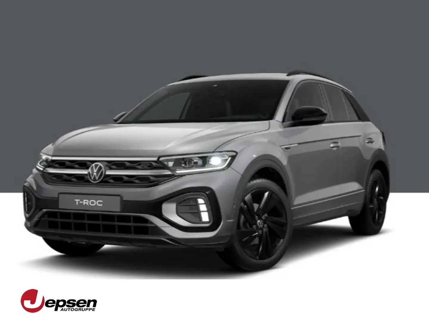Volkswagen T-Roc R-Line 1.5 TSI OPF DSG AHK+RearView+ACC Grau - 1