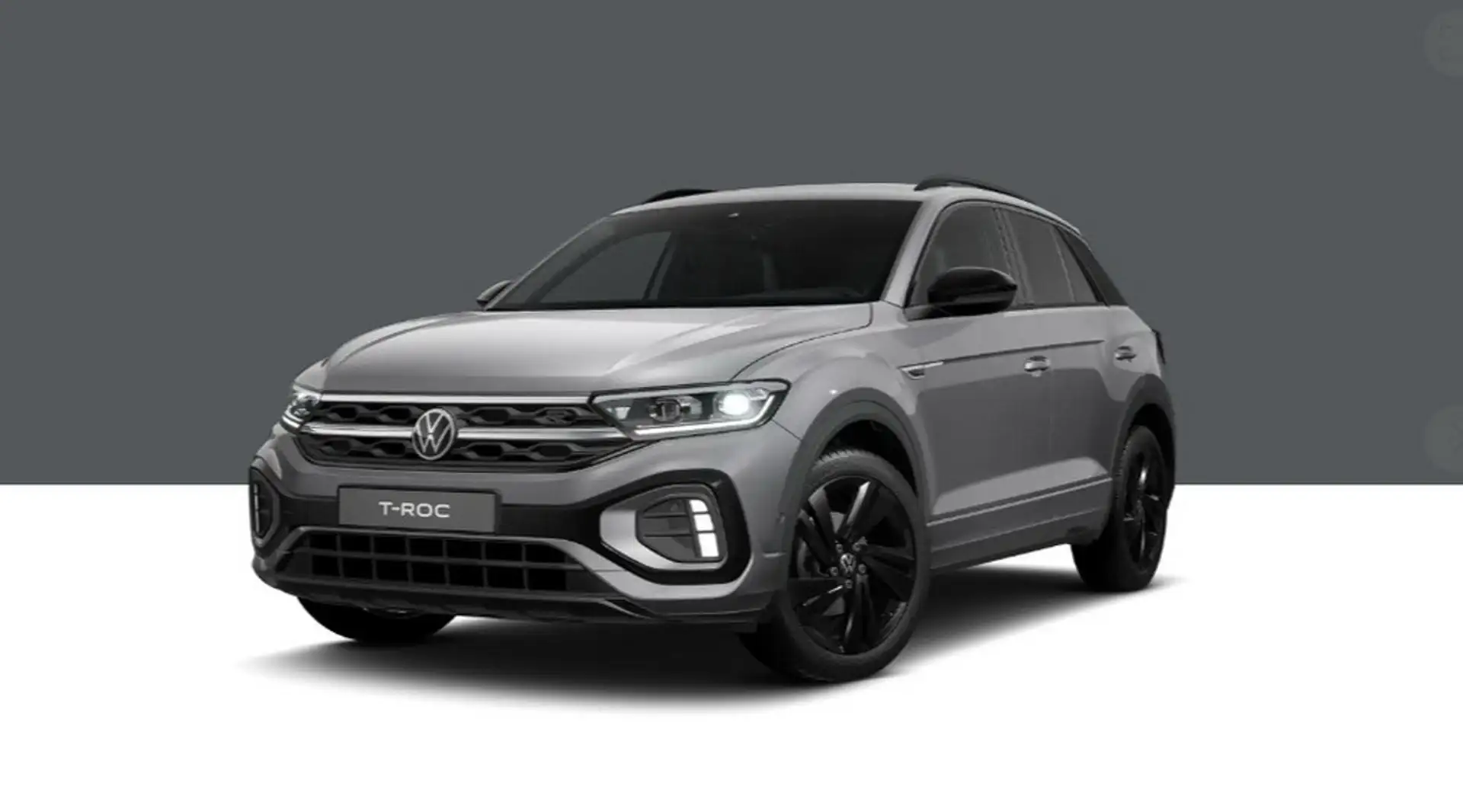 Volkswagen T-Roc R-Line 1.5 TSI OPF DSG AHK+RearView+ACC Grau - 2
