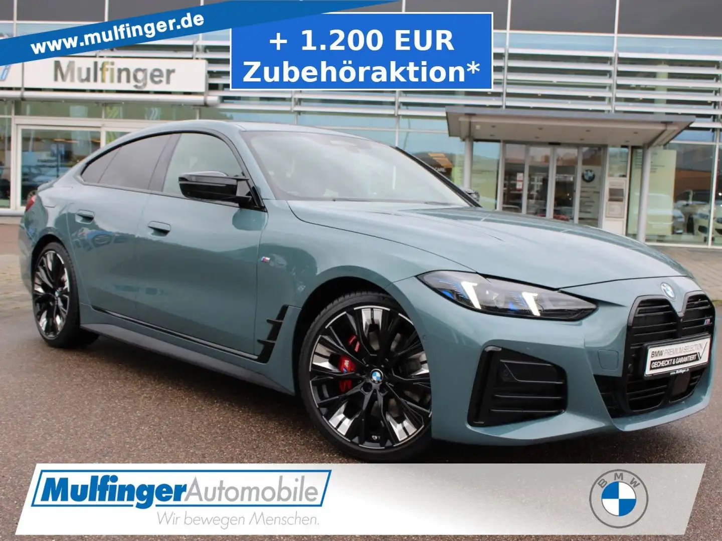 BMW 440 Mi xDr.GC.M Pro FACELIFT ACC SuView GlasD.20" Grün - 1