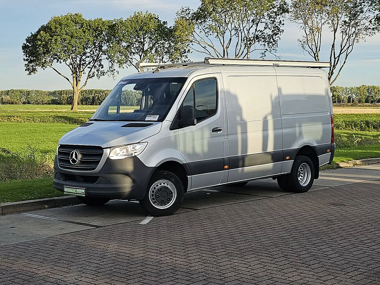 Mercedes-Benz Sprinter 514 L2H1 Dubbellucht 3500kg Trekhaak  Automaat Mbu Gris - 1