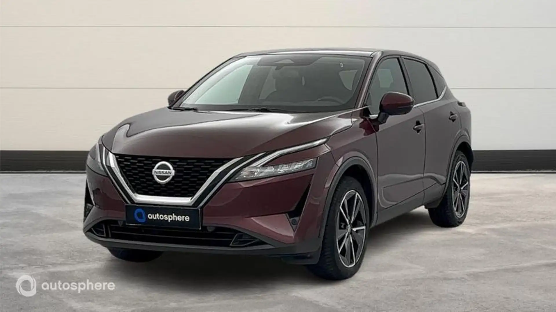 Nissan Qashqai 1.3 Mild Hybrid 140ch N-Style Roue de secours (Rouge Passion) - 1