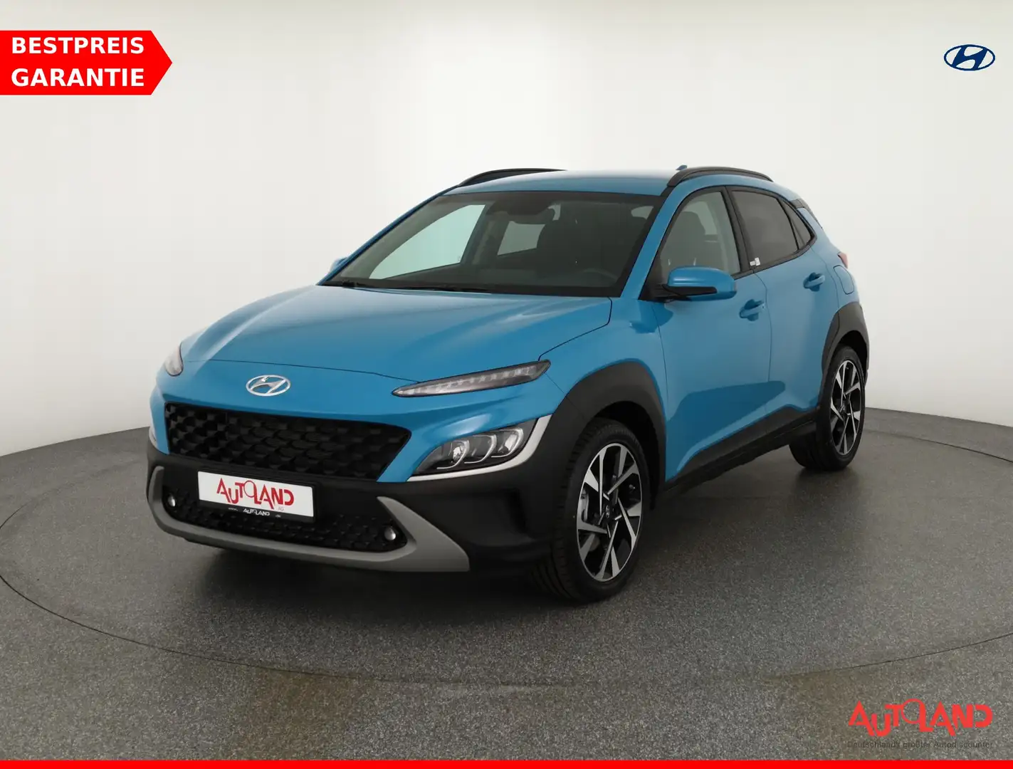 Hyundai KONA 1.0 T-GDI Pure LED Navi Virtual Cockpit Blau - 1