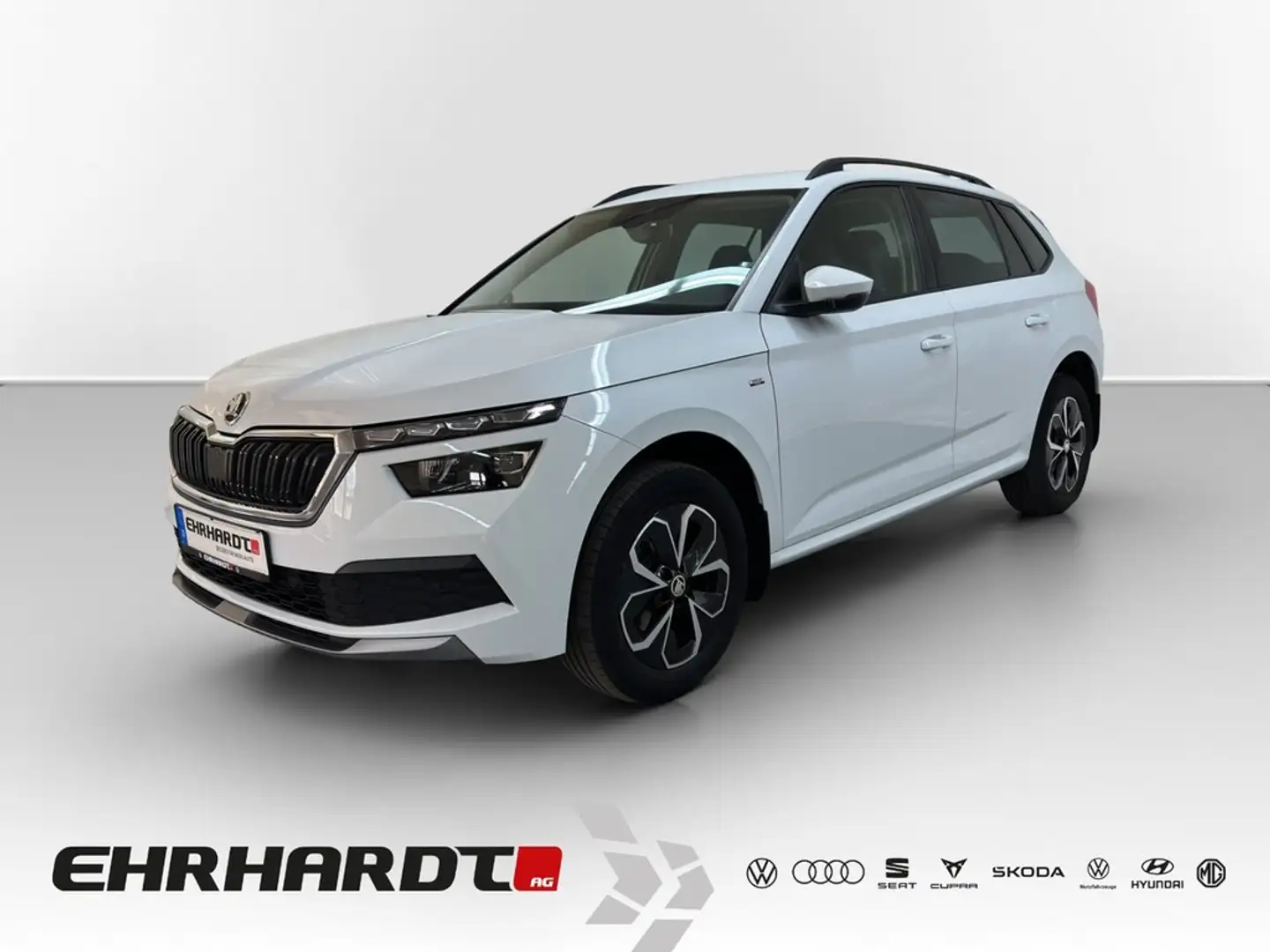 Skoda Kamiq 1.5 TSI ACT DSG Drive 125 AHK*VIRTUAL*BEH.FRONT... White - 1
