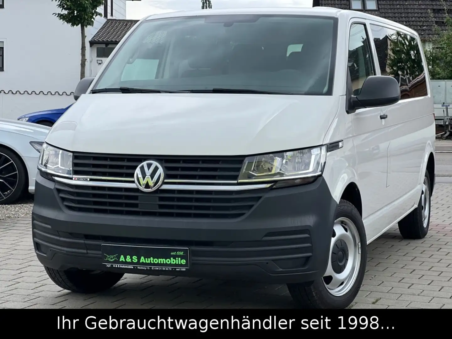 Volkswagen T6 Transporter T6.1 Transporter Kombi lang 4Motion 9-Sitzer AHK Blanco - 1