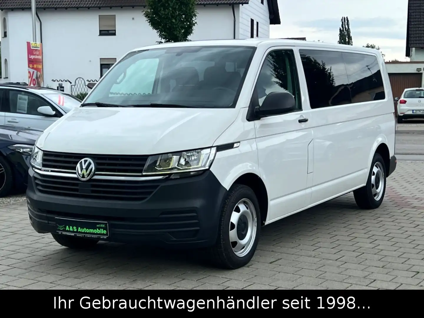 Volkswagen T6 Transporter T6.1 Transporter Kombi lang 4Motion 9-Sitzer AHK Blanco - 2